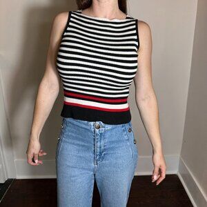 Vintage Red White and Blue Tank Top Size Medium